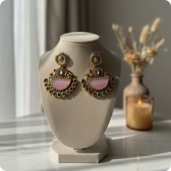 Royal Meenakari Statement Earrings