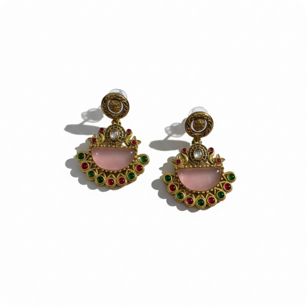 Royal Meenakari Statement Earrings