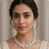 Elegant Kundan Necklace and Earrings Set – Bridal & Party Wear Jewelry for Women