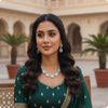 Elegant Kundan Necklace and Earrings Set – Bridal & Party Wear Jewelry for Women