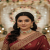 Premium Real Stones Kundan Meenakari Multi-Beads Choker Set | Bridal Jewelry