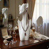 Maroon AD Stone Jewelry Set | Elegant Party & Bridal Wear