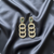 π Light Green Stone Chain-Link Dangler Earrings β Luxury Ethnic & Modern Jewelry
