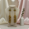 Royal Kundan Long Tassel Earrings