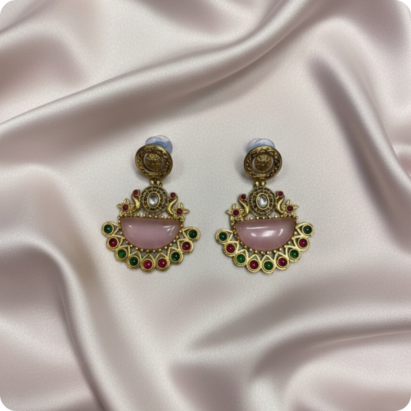 Royal Meenakari Statement Earrings