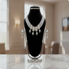 White Chocker Set | Ethnic Beaded Necklace for Festive Wear