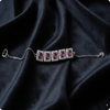 Combo | Pink and Green Chain Style Bracelet | Trendy Minimalist Jewelry