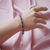 Combo | Pink and Green Chain Style Bracelet | Trendy Minimalist Jewelry