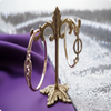 Combo | Rose Gold Teardrop Zircon Kada | Elegant Party Wear Bracelet for Women