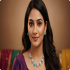 Multicolor CZ Stone Necklace Set – Silver Finish American Diamond Jewelry with Earrings