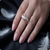 Combo of 2 | Elegant Designer Ring for Women | Rose Gold & Cocktail