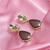 🌺 Ashti Multicolor Drop Earrings with Red Stone – Festive & Party Wear Jewelry