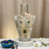 💚 Emerald Green Kundan Necklace Set with Earrings – Luxury Ethnic Jewelry