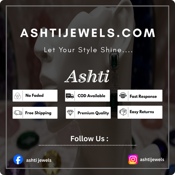 ✨ Multi-Color AD Stone Earrings for Women | Elegant Party & Casual Wear